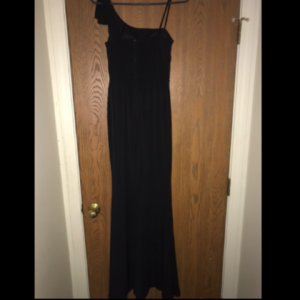 Long black dress